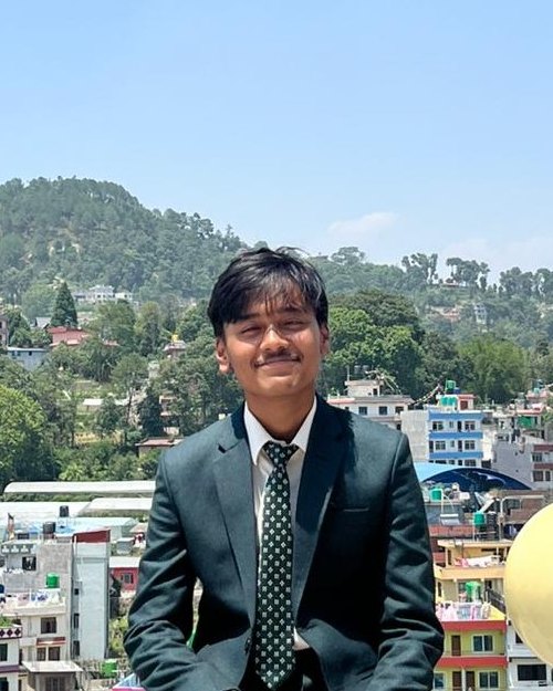 Portrait of Sujal Maharjan
